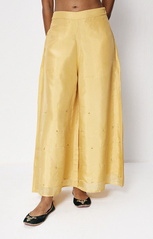 Buy Yellow Moira Pant Set by Designer MISHRU Online at Ogaancom