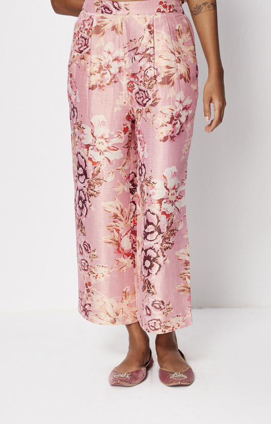 Printed Georgette Palazzo With Lining  81 OFF Rs 25000 Only FREE  Shipping  Extra Discount  Palazzo Pants Online Buy Palazzo Pants Online  Online Palazzo Plus Size online Sabse Sasta in