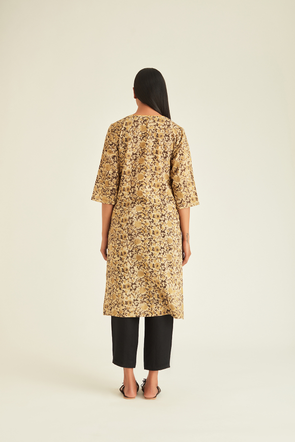 ajrak style kurti